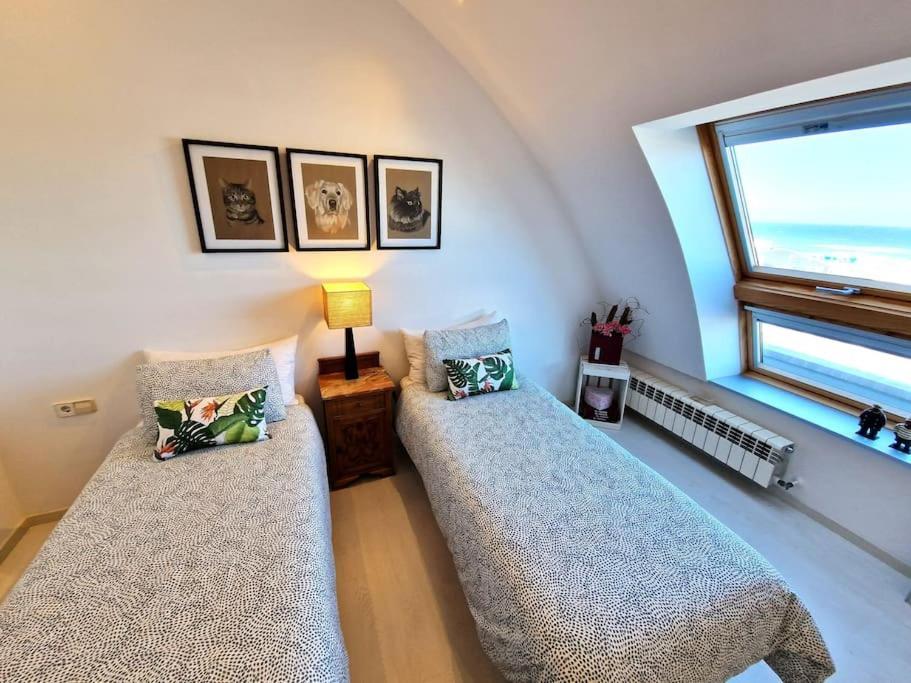 Apartamento Deluxe Vistas Al Mar Burela Экстерьер фото